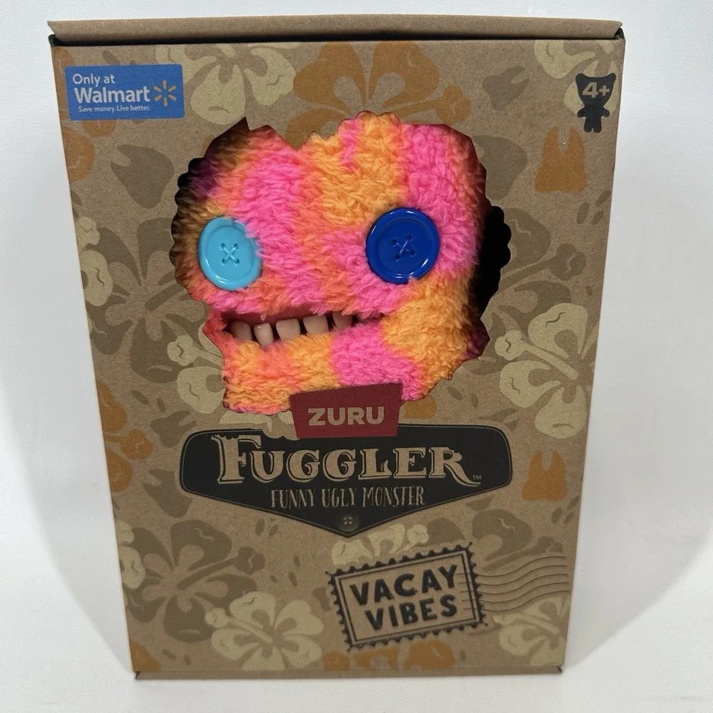 Fuggler Vacay Vibes Sir Plodge A Lot Funny Ugly Monster Soft Plush‎ ZURU 9